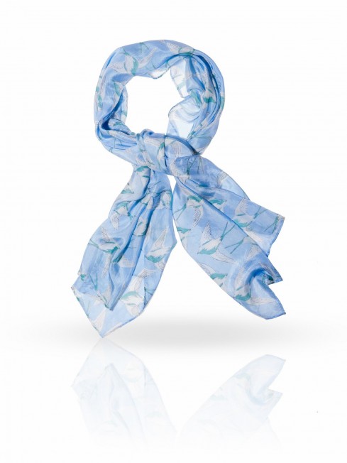 Шарф Женский SP-DOVE/BLUE